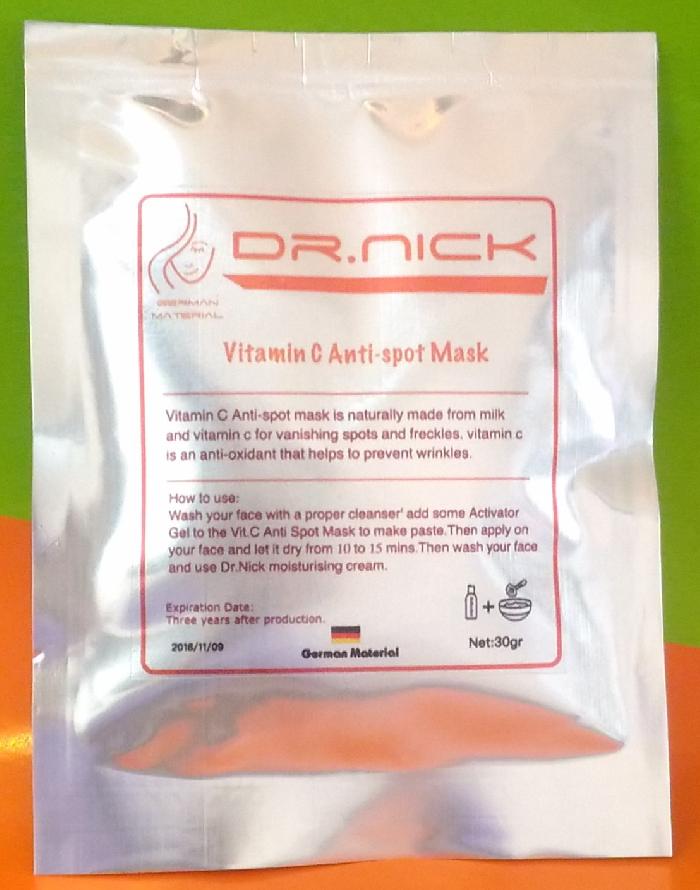 ماسک پودری ضد لک ویتامین سی + اکتیواتور دکترنیک